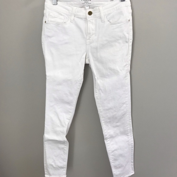 Frame White Le Skinny de Jeanne Jean 27 - Picture 1 of 2